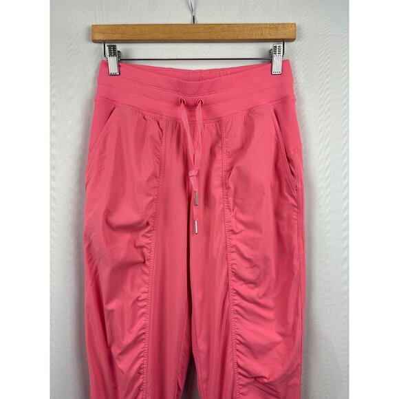 Women’s LuluLemon Small Bright Pink Joggers - Picture 2 of 4